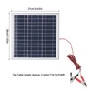 50W 18V Portable Solar Panel, Efficiency Monocrystalline Silicon Solar Panel