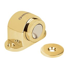 Hermex TOMA-1, Tope para puerta, magnético de latón