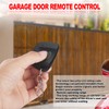 Kingdder 3 Pieces Gate Opener Remote Compatible with Multicode 300mhz