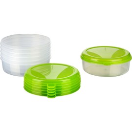 MiraHome food storage containers, freezer containers, green, Austrian quality