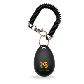 RandStark Dog Training Clicker - Pet Training Behavioral Tool with Wrist Strap for Dogs, Cats, and Puppies - Lightweight and Durable