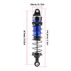 GIXCEL GPM Racing Aluminum Alloy Front & Rear 87mm Shock