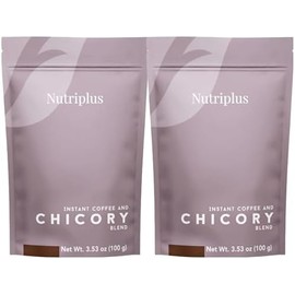Nutriplus Mezcla De Café Instantáneo Y Achicoria Farmasi, Una Cantidad Significativa De Fibra Prebiótica Para El Metabolismo, Mejorando El Sistema