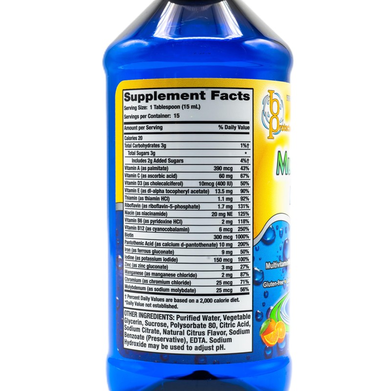 B Protected Multi-Vite Liquid Alcohol Free 8 fl Ounce (236
