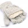 Tomo Corporation Nepal Knit Covered Gloves, Natural, One Size Fits