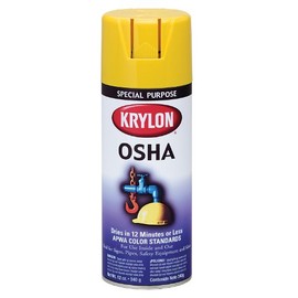 Krylon Osha Paint Safety Yellow - Lot of 6