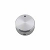 Ruiwaer 2pcs Silver Aluminum 30 * 17MM knob Cap Potentiometer