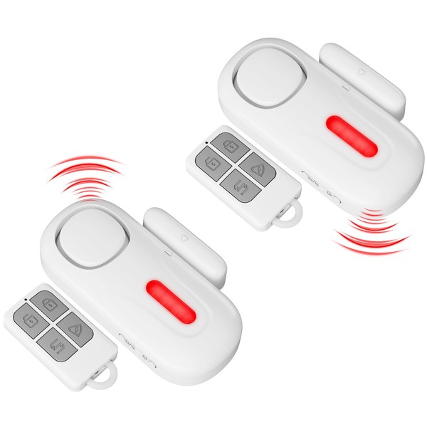 Wireless Door Alarms When Opened with Remote, Satisure Door Security