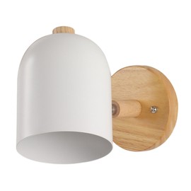 Wall Lamp Nordic Simple 180 Degree Adjustment Wall Light Fixtures Short Circuit Protection Wall Sconce for E27 E26 Bulb
