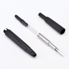 Jinhao 10 Press Fountain Pen Matte Black Retractable Fine Nib