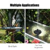 Eskopily Solar Bird Bath Fountain Pump, Upgrade 1.4W Solar Fountain