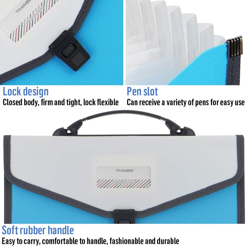 Expanding File Folder with Handle