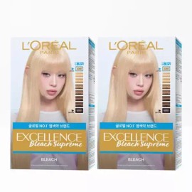L'Oreal Paris [로레알파리]엑셀랑스 블리치 슈프림 1+1+본드리페어 랜덤 100ML L'Oreal Paris Excellence Bleach Supreme 1+1+Bond Repair Random 100ML [Main product x2]