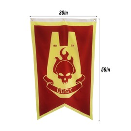 ODST Flag Orbital Drop Shock Troopers Banner 30x50 Inch