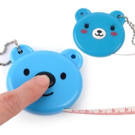 1.5 meter character tape measure, waist circumference, clothing size measurement, belt, pant dimensions, clothing, dress fitting tape measure / 1.5미터 캐릭터 줄자 허리 둘레 옷 사이즈 측정 벨트 바지 치수 의류 양장 피팅 줄자