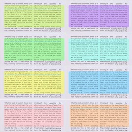 16 Pieces Guided Reading Highlight Strips Colored Overlay Reading Tracking Rulers for Dyslexia, ADHD and to Reduce Visual Stress?8 Standard Size and 8 Large Size?