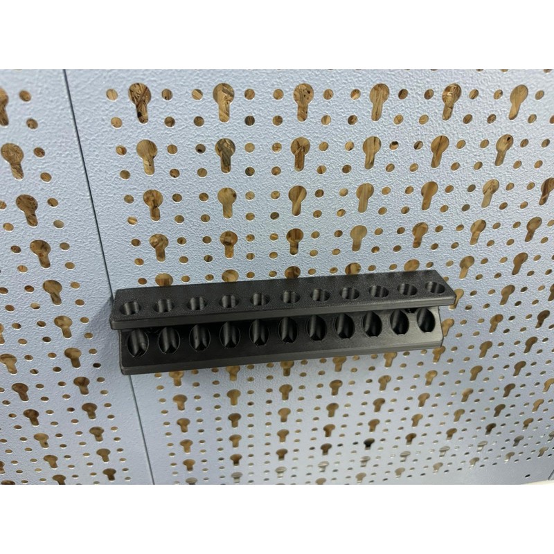Screwdriver Holder for Perforated Wall Suitable for Küpper Perforated Wall