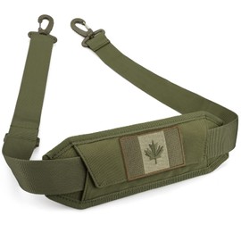 WYNEX Shoulder Strap Pad for Tactical Pouch, Universal Bag Strap with Detachable Pad Single Shoulder Strap Replacement