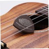 Exquisite 3 Pcs Leather Guitar & Ukulele Plectrums - Multipurpose
