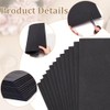 BENECREAT 12Pcs Black EVA Foam Insole, 12 × 9 Inches,
