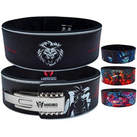 Advanced Weightlifting Belt with Ultra-Fast Locking Lever Buckle,10 MM for Powerlifting, Squat, Deadlifts, Bodybuilding,Lifting Support gym belt for Men Women (A2, Large)