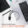 Spracht HS-2050 Single Ear Wireless Bluetooth Headset with Base Station