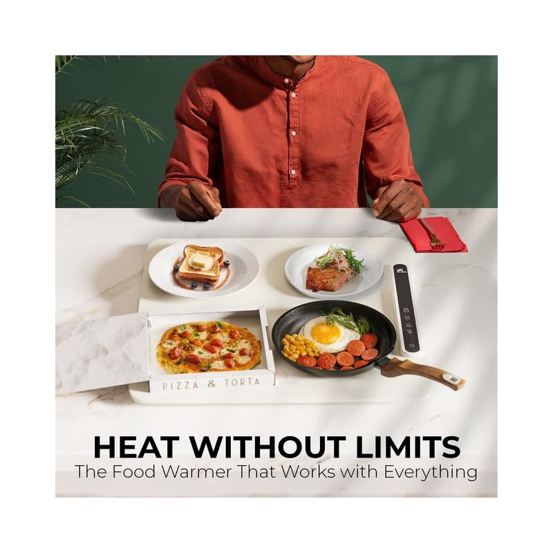 EconoHome Food Warming Mat - Electric Food Warmer - Fast