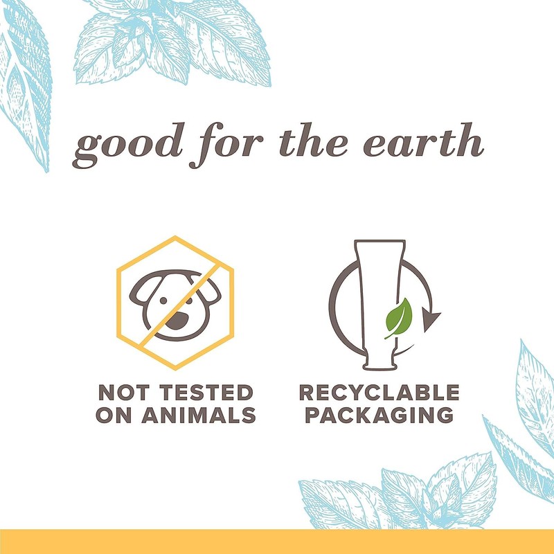 Burt's Bees Extra White Toothpaste, Fluoride Toothpaste, Natural Flavor, Mountain