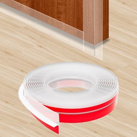 Tigsport T-Shaped Seal Strip for & Windows Gaps, Weather Stripping Shower Sweep, Draft Stopper for Side of (1.38" W x 19.7Ft)