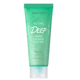 Dewytree AC CTRL Deep Green Calming Clay Gel Pore Pack 100mL (+Gel Brush) (OY-Exclusive) - Dewytree AC CTRL Deep Green Calming Clay Gel Pore Pack 100mL (+Gel Brush) (OY-Exclusive)