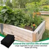 JDNOL 2PCS 160cm x 290cm Large Planter Liners for Wooden