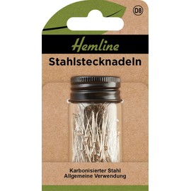 Hemline Steel Pins 27 mm Pack of 350