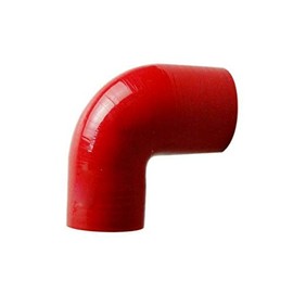 1Pcs 3" to 4" Red 90 Degree Silicone hose Coupler 4 layer polyester