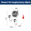 TmeyDou Heavy-Duty Suction Cup Hook – Double Hook Design, Super