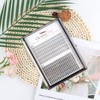 Glowingwin Individual Lashes Cluster Lashes Natural Look False Eyelashes Individual