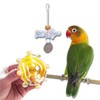 ZBJBinCH Bird Toys for Parakeets, Windmill Roller Parrot Toy, Parakeet