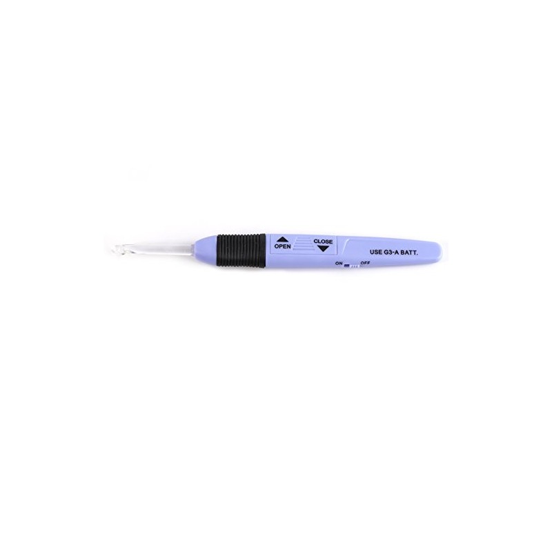 Lighting Crochet Hook,USB Rechargeable LED Light Up Crochet Hook Interchangeable