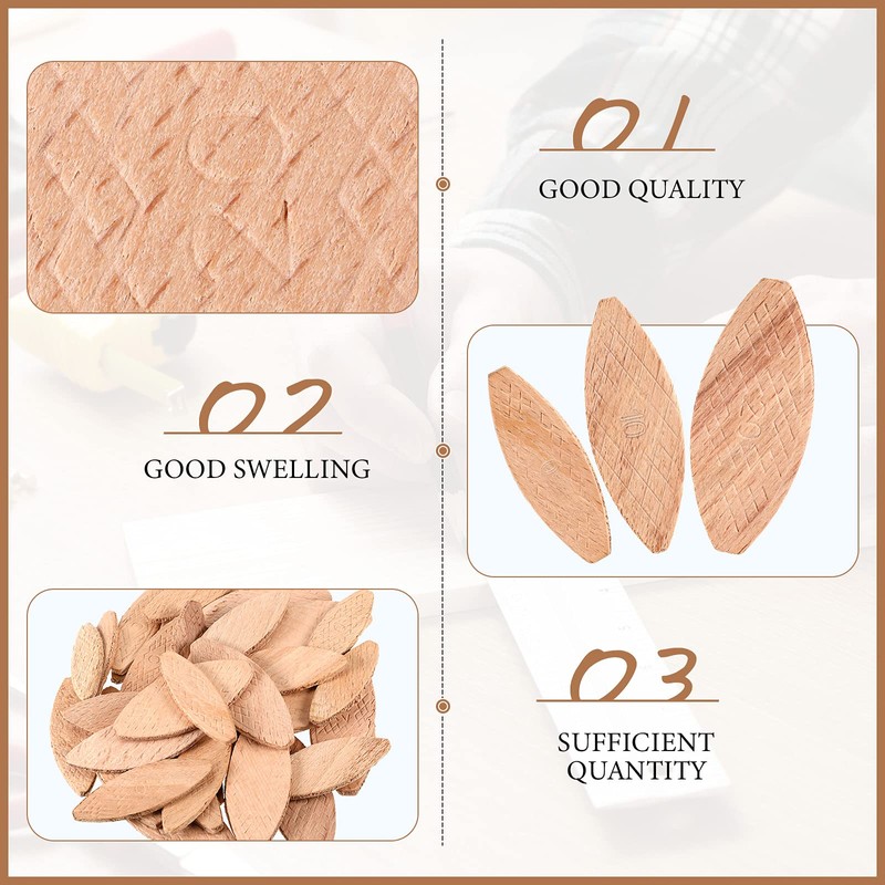 Yalikop Beechwood Joiner Biscuits Number 0, 10, 20 Wood Joining