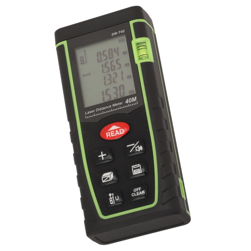 Laser Distance Meter Handheld 630‑670nm High Accuracy Infrared Laser Measurement