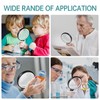 Large Magnifying Glass with 37 LED Light, 10X 20X 45X