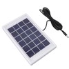 3W 6V Solar Panel High Conversion Efficiency Semi Flexible Polycrystalline