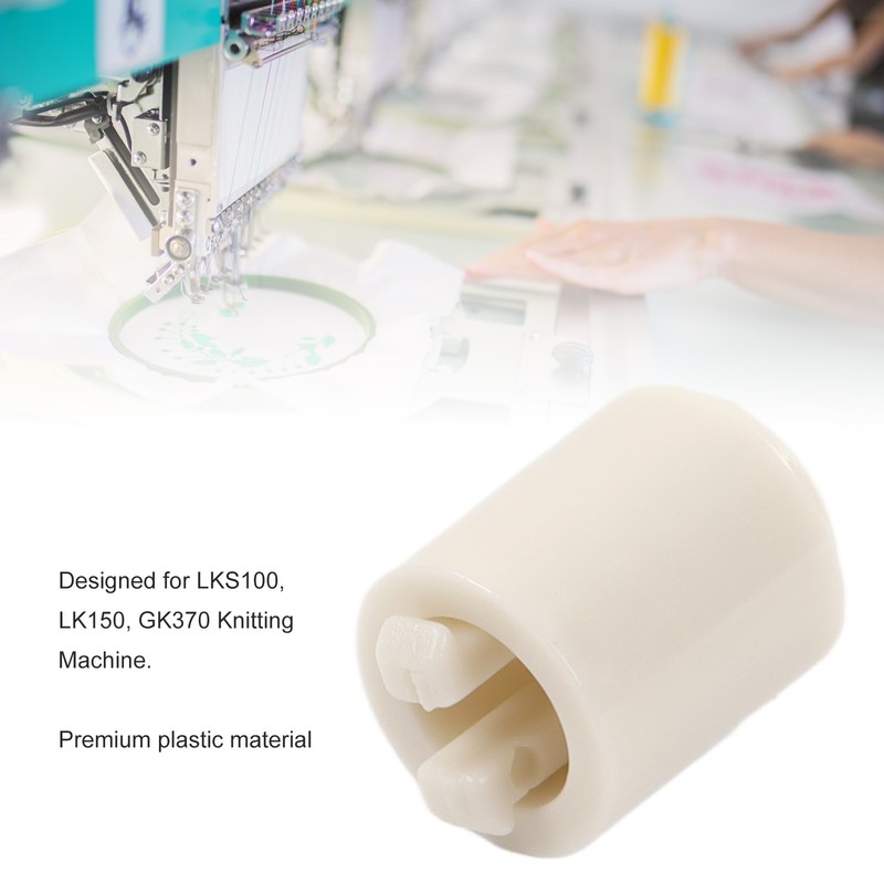 25Pcs LK150 Needle Protector Gray Sturdy Plastic Friction Reduction Knitter