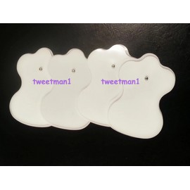 Electrode Pads 2 Pairs (4)for Smart Relief Digital Massager/Therapy Machine/TENS
