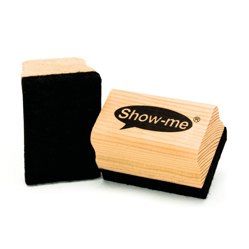 Show-Me Whiteboard Eraser Pack, Mini Erasers For Drywipe Boards &