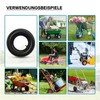 Wiltec 2x Air Hose Ride-On Mower 13 x 5.00-6 Tyre