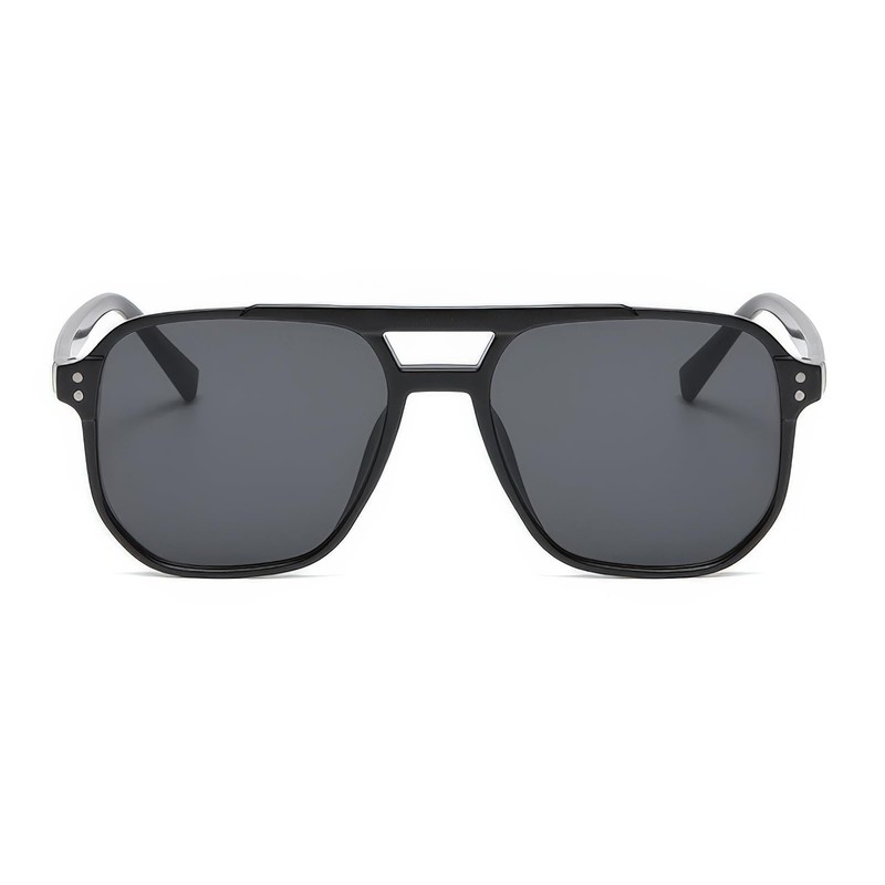 boqopod Retro Square Aviator Sunglasses Women Men UV400 Vintage Trendy