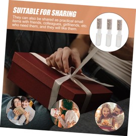 VICASKY 3pcs Lip Gloss Tubes DIY Containers with Wand Sturdy Reusable Portable Design and Clean for Business Use