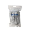 4pcs/pack 2m 6.56ft White DC Plug Extension Cable with Male