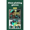 [UTST] Clam Hunting Tools, Gloves with Claws, Rake, Clam Hunting,