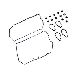 DNJ VC710G Valve Cover Gasket Set W/Grommets for 1997-1999, Subaru, Forester, Impreza, Legacy, 2.5L, H4, DOHC, 16V, 2458cc